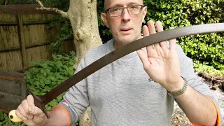 Curved swords and how to cut with them - kilij, shamshir, tulwar, sabre