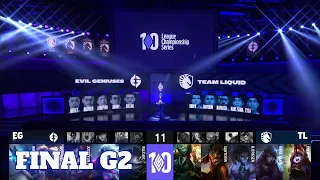 EG vs TL - Game 2 | Final LCS 2022 Lock In Playoffs | Evil Geniuses vs Team Liquid G2 full game