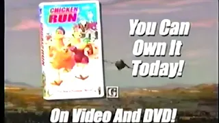 Chicken Run VHS and DVD Release Ad #1 (2000) (low quality)