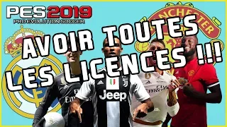 PES 2019 - TUTO INSTALLATION DES PATCHS LICENCES