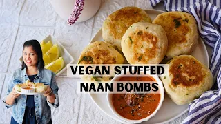 Vegan Stuffed Naan Bombs Recipe