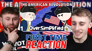 British Brothers Reacting to The American Revolution (Oversimplified) Part 1