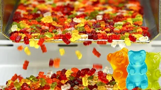 How Gummy Bears Are Made - Modern Candy Factory ➤#1