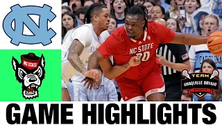 #4 North Carolina vs NC State Highlights | 2024 ACC Men's Basketball Basketball Championship