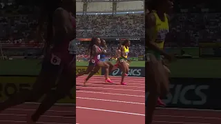 Sha'Carri Richardson is on a mission in Budapest 🔥 #athletics #shorts #usa #100m