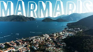 Турция / Мармарис с высоты птичьего полета / Turkey / Marmaris footage on the drone / Relax video 4k
