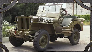 Американец на службе СССР.  Джип Виллис Тест-драйв Willys MB