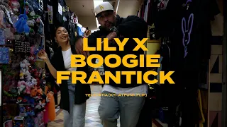 BOOGIE FRANTICK & LILY FRIAS vibing on a Sunday at the market 🛍️💃🏾🎶🕺🏾
