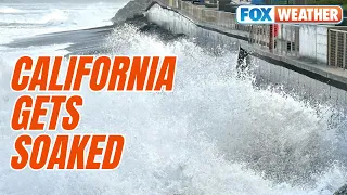 Pacifica Slammed With Large Waves As California Sees Another Powerful Atmospheric River Storm