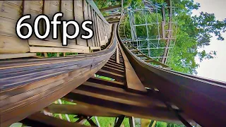 The Voyage between the rails on-ride POV @60fps Holiday World