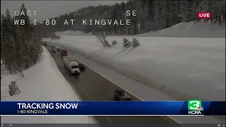 Northern California Storm Coverage: Snowstorm travel updates for March 29 at noon
