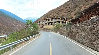 9 Hours of Scenic Mountain Driving Across Lugu Lake to Yading 4K - Episode 18