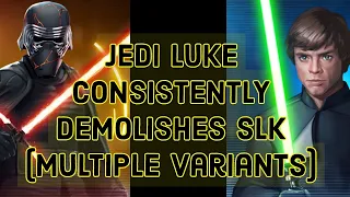 GUIDE: JEDI LUKE TAKES DOWN SUPREME KYLO CONSISTENTLY