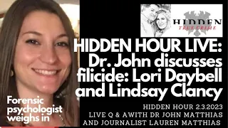 HIDDEN HOUR LIVE: Dr. John discusses LORI DAYBELL AND LINDSAY CLANCY