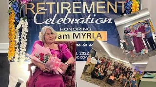Ma'am Myrla's Retirement Program/Honoring|MetroCenter, Tagbilaran City, Bohol