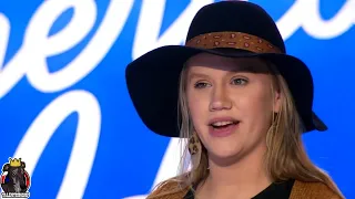 American Idol 2022 Haley Slaton 1st Full Performance & Story Auditions Week 4 S20E04