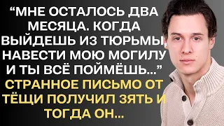 Зять получил от тещи странное письмо и он решил действовать.  Жизненные истории.