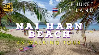Phuket Thailand 4K Walking Tour 2023 Nai Harn Beach