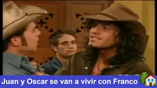 Pasión de gavilanes Juan y Oscar se van a vivir con Franco