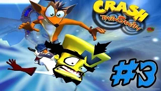 Let's Play (Max & Conker) - Crash Twinsanity - #3 - Покатушки на Кортексе