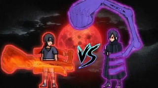Uchiha Itachi VS Sasuke BNG in Jump Force Mugen