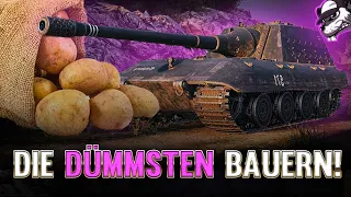 Die dümmsten Bauern haben die dicksten Kartoffeln feat. JgPz. E-100 [World of Tanks -Gameplay - DE]