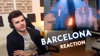 MUSICIAN REACTS to Freddie Mercury & Montserrat Caballé  - Barcelona