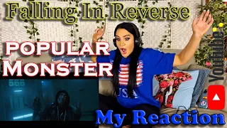 My First Time Reaction to Falling In Reverse - Popular Monster