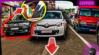 HE INSULTS ME, WANTS TO BLOW ME OUT while he puts me in danger Road Rage - Compil vélo à Liège.