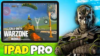 WARZONE MOBILE iOS GAMEPLAY | CALL OF DUTY WARZONE MOBILE iPAD PRO GAMEPLAY