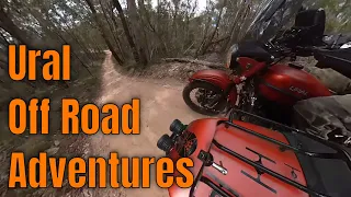 Ural Motorcycle Sidecar Off road Adventures with Sally