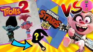 BRAWL STARS СКРЕПЫШИ Крепыши против ТРОЛЛИ 2 Мировой Тур против TROLLS 2 VS Бравл СтарсСтасяМикс