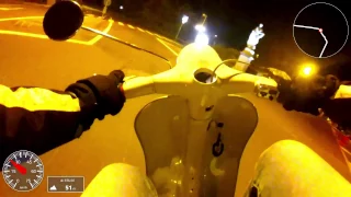 Test Vespa 144 Quattrini M1 - 134km/h  [STEP 4]