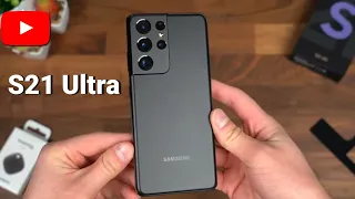 Samsung Galaxy S21 Ultra Unboxing | Samsung Galaxy S21 Series