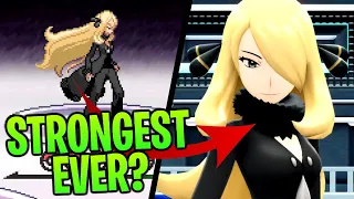 Is New Cynthia the Strongest Pokemon Trainer Ever?