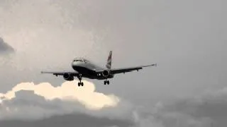British Airways A319-131 G-EUPO at Heathrow
