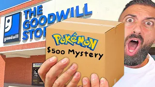 I Won a $500 Pokemon Mystery Box From Goodwill!