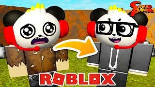 GOING UNDERCOVER AND PRETENDING TO BE HOMELESS IN ROBLOX! Let's Play Bloxburg with Combo Panda