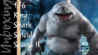Unboxing 1/6 Suicide Squad 2 King Shark