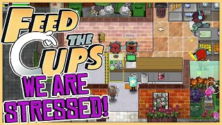 THESE DRINKS ARE STRESSING US OUT!! - Feed The Cups (4-Player Gameplay)