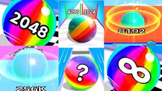 Max Levels Ball Run 2048 / Number Merge Rolling Ball Run Numbers Games 2048 Balls Ball Run Infinity