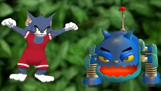 Tom and Jerry War of the Whiskers: Beach Tom vs Robot Cat vs Butch Gameplay HD - Funny Cartoon