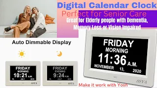 Digital Calendar Alarm Day Clock Unbox it Wednesday