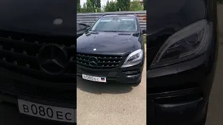 mercedes ml w166 Выполнили полный антихром