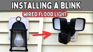 Installing A Blink Wired Floodlight Camera