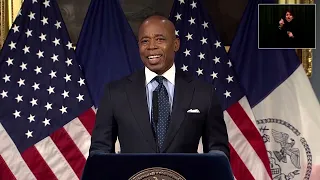 NYC Mayor Adams announces plan to end gun violence