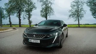 2019 Peugeot 508 GT - most beautiful French sedan. Interior, exterior, driving.