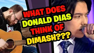 DONALD DIAS reacts to DIMASH!