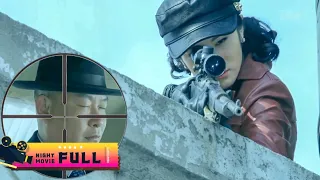 [Sniper Movie] The beautiful sniper shoots the commander in the head with one shot!
