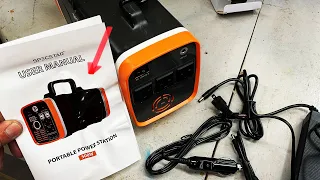 Honest Review Of The SPECSTAR 500W Portable Power Station! / Can it Run Power Tools?